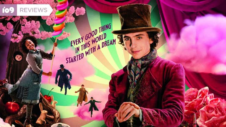 Image for Wonka Provides Sufficent Whimsy, But It's Not All Delicious