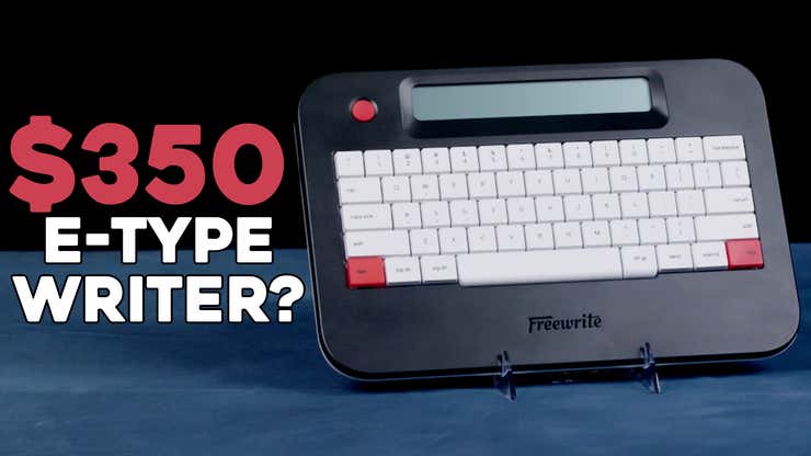 Image for Freewrite Alpha Is the Little, Expensive E-Typewriter That Could