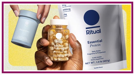 Ritual's New Year's sale is the perfect time to set intentional goals for greater wellbeing with daily multivitamins, sleep aid, and protein shakes.