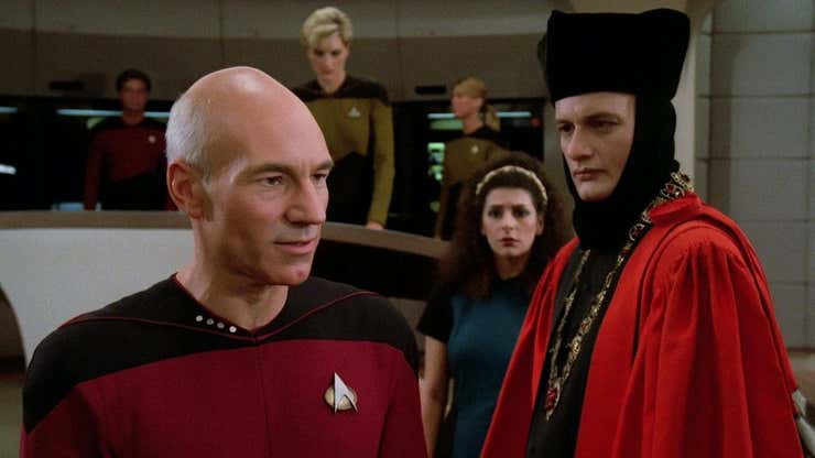Image for Patrick Stewart Thinks He Wasn't That Great in The Next Generation's Early Seasons