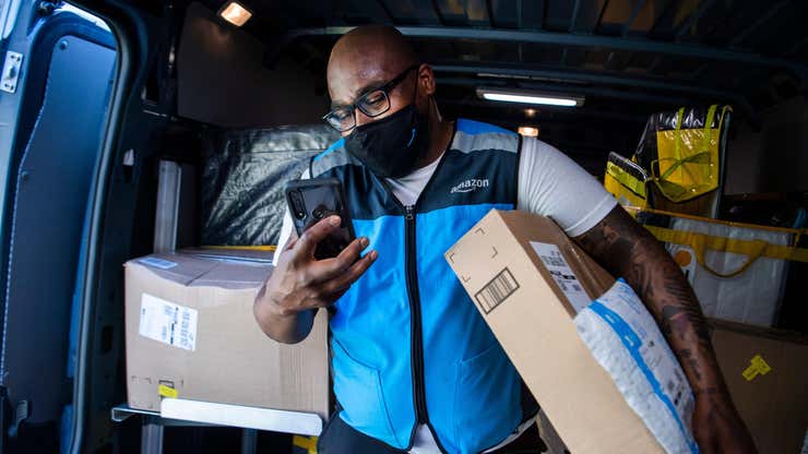 Image for Amazon Takes the Delivery Throne From UPS and FedEx