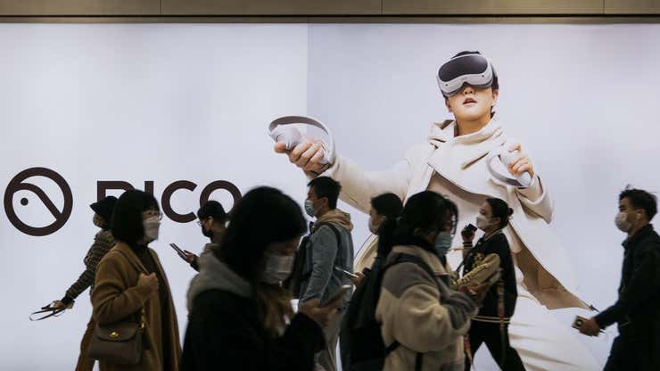 Image for TikTok Owner's VR Headset Company Pico Lays Off Hundreds of Staff: Report