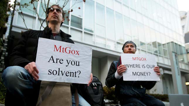 Image for article titled Mt. Gox Victims Report &#39;Double Repayments&#39; From 2014 Bitcoin Hack